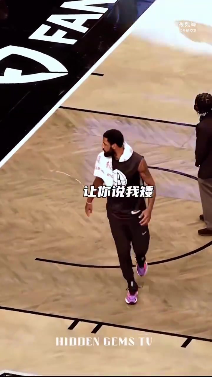你不對勁！原來歐文一心想著要隔扣杜蘭特，并將其撂倒在地